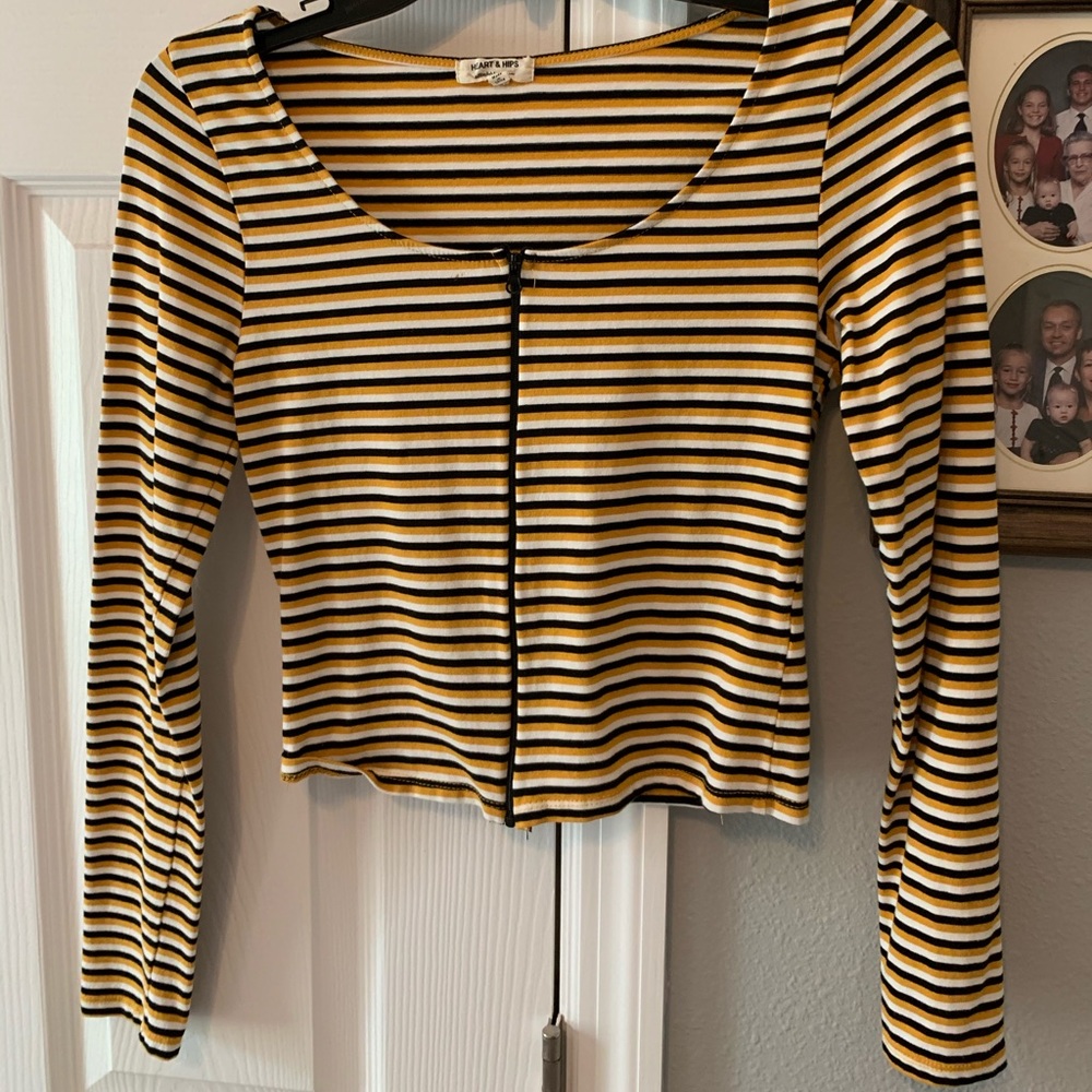 Crop top long sleeve